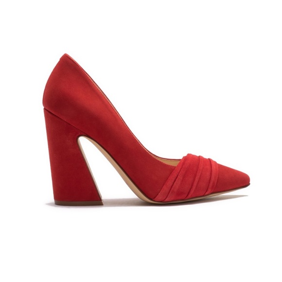 nine west holliman suede pump